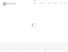 Tablet Screenshot of fromus2eu.com